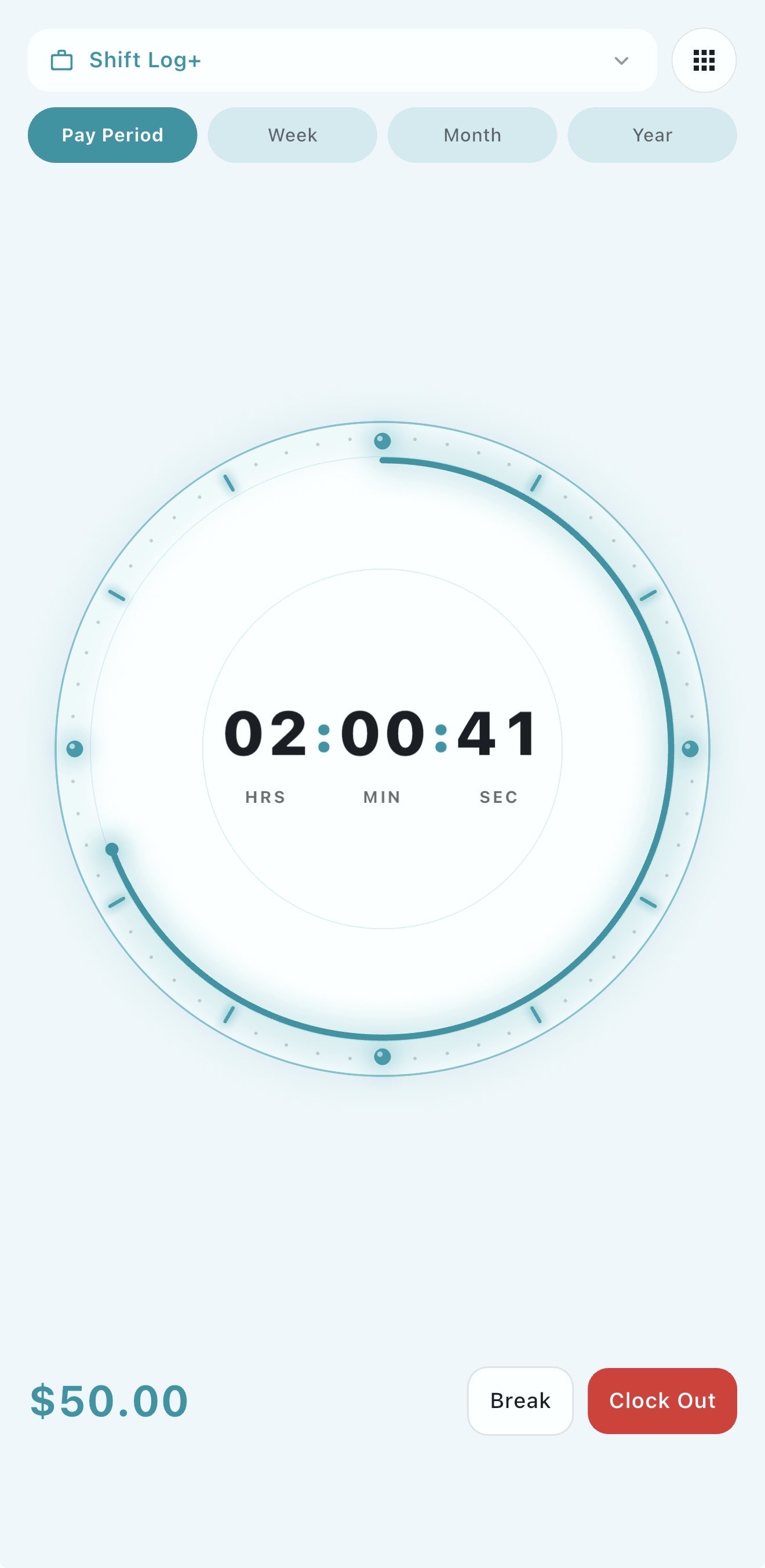 Track shifts screenshot